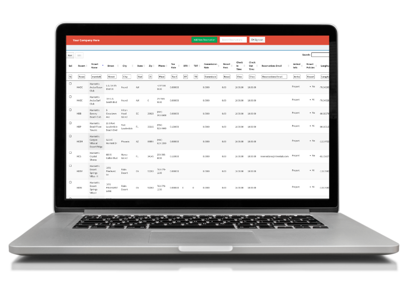 Mockup Of the White Labeled System